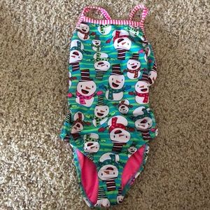 Snowman swimsuit onesie 26